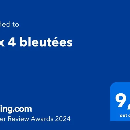 Aux 4 Bleutees 公寓 *